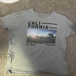 Free State, XL, Gray, Cotton Short Sleeve T-shirt